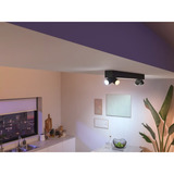Philips Hue White & Color Ambiance Centris Foco de techo 4 unidades, Luz de LED negro