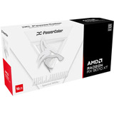 PowerColor RX9070XT 16G-L/OC/WHITE, Tarjeta gráfica blanco