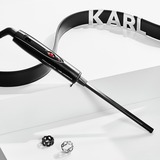 Rowenta KARL LAGERFELD Curls Forever CF311L, Rizador de pelo negro/Rojo