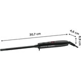 Rowenta X KARL LAGERFELD CF311L Rizador de pelo Caliente Negro, Rojo 25 W 1,8 m negro/Rojo, Rizador de pelo, Caliente, Cuerpo cilíndrico recto, 180 °C, 30 s, Aluminio