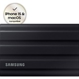 Samsung MU-PE2T0S 2 TB USB Tipo C 3.2 Gen 2 (3.1 Gen 2) Negro, Unidad de estado sólido negro, 2 TB, USB Tipo C, 3.2 Gen 2 (3.1 Gen 2), 1050 MB/s, Protección mediante contraseña, Negro