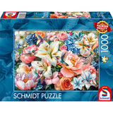 Schmidt Spiele Flores en pastel, Puzzle 