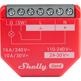 Shelly 1PM Gen4, Relé rojo