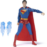 Spin Master SUPERMAN MOVIE - Figura Superman Ataque de Batalla - Figura de Acción Superman de 15 cm + 2 Accesorios - 6073319 - Superhéroes Juguetes - Juguetes Niños 4 Años + - Regalo Niño 4 Años +, Muñecos SUPERMAN MOVIE - Figura Superman Ataque de Batalla - Figura de Acción Superman de 15 cm + 2 Accesorios - 6073319 - Superhéroes Juguetes - Juguetes Niños 4 Años + - Regalo Niño 4 Años +, 160 g