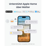 SwitchBot Panel de Clima para el Hogar, Panel de control blanco