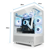 Thermaltake PC-000108-DE, Gaming-PC blanco/Transparente