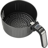 Unold 58655 freidora Doble 5 L 1400 W Freidora de aire caliente Negro, Acero inoxidable acero fino cepillado/Negro, Freidora de aire caliente, 5 L, 1 kg, 80 °C, 200 °C, 60 min