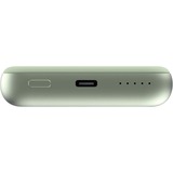 Verbatim Charge 'n' Go Polímero de litio 10000 mAh Cargador inalámbrico Verde, Banco de potencia verde claro, 10000 mAh, Polímero de litio, Quick Charge 3.0, Cargador inalámbrico, Verde