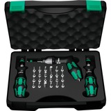 Wera Juego de destornilladores de torque Kraftform 0,3-6,0Nm negro/Verde