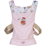 ZAPF Creation BABY born Baby Carrier Flower, Accesorios para muñecas BABY born Baby Carrier Flower, Portador para muñecas, 3 año(s)