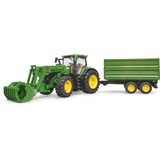 bruder 03155, Automóvil de construcción verde