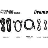 iiyama ProLite T1731SR-B2S, Monitor LED negro (mate)