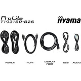 iiyama ProLite T1931SR-B2S, Monitor LED negro (mate)