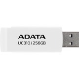 ADATA UC310 unidad flash USB 256 GB USB tipo A 3.2 Gen 1 (3.1 Gen 1) Blanco, Lápiz USB blanco, 256 GB, USB tipo A, 3.2 Gen 1 (3.1 Gen 1), 100 MB/s, Girar, Blanco