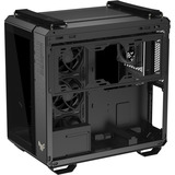 ASUS TUF GAMING GT502 Horizon TG ARGB Black Midi Tower Negro, Cajas de torre negro, Midi Tower, PC, Negro, ATX, micro ATX, Mini-ITX, 16,3 cm, 40 cm