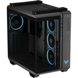 ASUS TUF GAMING GT502 Horizon TG ARGB Black Midi Tower Negro, Cajas de torre negro, Midi Tower, PC, Negro, ATX, micro ATX, Mini-ITX, 16,3 cm, 40 cm