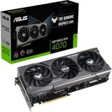 ASUS TUF Gaming TUF-RTX4070-12G-GAMING NVIDIA GeForce RTX 4070 12 GB GDDR6X, Tarjeta gráfica GeForce RTX 4070, 12 GB, GDDR6X, 192 bit, 7680 x 4320 Pixeles, PCI Express 4.0