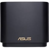 ASUS ZenWiFi XD4 Plus (B-1-PK) Doble banda (2,4 GHz / 5 GHz) Wi-Fi 6 (802.11ax) Negro 2 Interno, Enrutador de malla negro, Negro, Interno, Enrutador de malla, Poder, 204,38 m², Doble banda (2,4 GHz / 5 GHz)