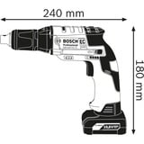 Bosch GTB 12V-11 Professional 3000 RPM Negro, Azul, Destornillador azul/Negro, Destornillador eléctrico, Mango de pistola, 1/4", Negro, Azul, 3000 RPM, 3 Nm