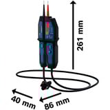 Bosch Probador de tensión GVT 1000-15 Professional, Instrumento de medición azul/Negro