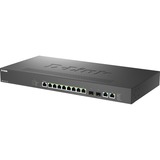 D-Link DMS-1250-10SP/E, Interruptor/Conmutador negro