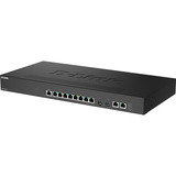 D-Link DMS-1250-12/E switch Gestionado L2 10G Ethernet (100/1000/10000) Negro, Interruptor/Conmutador negro, Gestionado, L2, 10G Ethernet (100/1000/10000), Montaje en rack