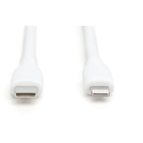 Digitus Cable de silicona USB 2.0 USB-C > Lightning, certificado MFI blanco