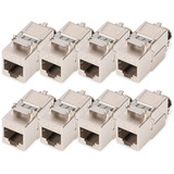Digitus DN-93816-8, Módulo Keystone plateado