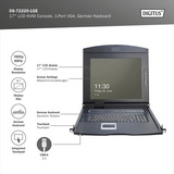 Digitus DS-72220-1GE, Switch KVM negro