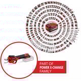 EINHELL GP-LS 18/28 Li BL 3408320, Tijeras de podar rojo/Negro