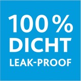 Emsa 513576 recipiente de almacenar comida Rectangular Caja 0,6 L Transparente 1 pieza(s) transparente/Azul, Caja, Rectangular, 0,6 L, Transparente, Polipropileno (PP), Elastómero termoplástico (TPE), Alemania