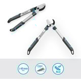 GARDENA Tijeras para ramas EasyCut S, Tijeras de podar gris/Turquesa