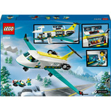 LEGO Ambulancia Aérea de Emergencia, Juegos de construcción Juego de construcción, 6 año(s), Plástico, 403 pieza(s), 714 g