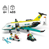 LEGO City Ambulancia Aérea de Emergencia, Juegos de construcción Juego de construcción, 6 año(s), Plástico, 403 pieza(s), 714 g