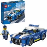 LEGO City Coche de Policía, Juegos de construcción Juego de construcción, 5 año(s), Plástico, 94 pieza(s), 138 g