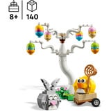 LEGO Conejo de Pascua y búsqueda de huevos de Pascua, Juegos de construcción 