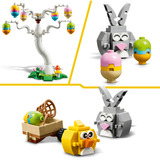LEGO Conejo de Pascua y búsqueda de huevos de Pascua, Juegos de construcción 