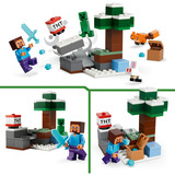 LEGO Minecraft Aventura de Steve en la Taiga, Juegos de construcción 