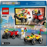 LEGO Pack de Coches de Carreras: Pizza vs. Camión de Bomberos, Juegos de construcción Juego de construcción, 5 año(s), Plástico, 70 pieza(s), 119 g