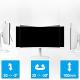 MSI Modern MD342CQPWDE pantalla para PC 86,4 cm (34") 3440 x 1440 Pixeles UltraWide Quad HD LCD Blanco, Monitor LED blanco, 86,4 cm (34"), 3440 x 1440 Pixeles, UltraWide Quad HD, LCD, 4 ms, Blanco