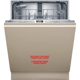 Neff S155HTX04E lavavajillas Completamente integrado 13 cubiertos D Completamente integrado, Tamaño completo (60 cm), Acero inoxidable, Botones, 1,75 m, 1,65 m