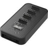 Ocypus Delta EU04, Hub USB negro