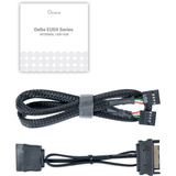 Ocypus Delta EU04, Hub USB negro