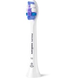 Philips S2 Sensitive HX6054/10 Pack de 4 cabezales blancos de cepillos Sonicare, Cabezal de cepillo blanco/Lila, 4 pieza(s), Blanco, 3 mes(es), Extrasuave, Philips, DiamondClean, DiamondClean 9000, DiamondClean Smart, EasyClean, Essence+, ExpertClean,...