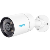 Reolink ColorX Series P320X Bala (forma) Cámara de seguridad IP Exterior 2560 x 1440 Pixeles Pared, Cámara de vigilancia blanco/Negro, Cámara de seguridad IP, Exterior, Inalámbrico y alámbrico, Google Assistant, 400 lm, 3000 K