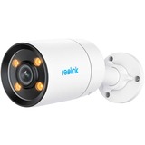 Reolink ColorX Series P320X Bala (forma) Cámara de seguridad IP Exterior 2560 x 1440 Pixeles Pared, Cámara de vigilancia blanco/Negro, Cámara de seguridad IP, Exterior, Inalámbrico y alámbrico, Google Assistant, 400 lm, 3000 K