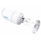 Reolink ColorX Series P320X Bala (forma) Cámara de seguridad IP Exterior 2560 x 1440 Pixeles Pared, Cámara de vigilancia blanco/Negro, Cámara de seguridad IP, Exterior, Inalámbrico y alámbrico, Google Assistant, 400 lm, 3000 K