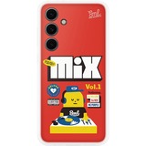 SAMSUNG Galaxy S24 FE Flipsuit Case, Funda para teléfono móvil rojo, Funda, Samsung, Galaxy S24 FE, 17 cm (6.7"), Rojo