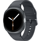 Samsung Galaxy Watch 8 3,3 cm (1.3") AMOLED 40 mm Digital 438 x 438 Pixeles Pantalla táctil Grafito Wifi GPS (satélite), SmartWatch gris oscuro, 3,3 cm (1.3"), AMOLED, Pantalla táctil, 32 GB, GPS (satélite), 30 g