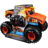 Spin Master Monster Jam, camión monstruo El Toro Loco RC con efectos de humo atomizador, escala 1:15, juguetes para niños y niñas a partir de 3 años, Radiocontrol Monster Jam , camión monstruo El Toro Loco RC con efectos de humo atomizador, escala 1:15, juguetes para niños y niñas a partir de 3 años, Monster truck, 4 año(s), Plástico, Negro, Naranja